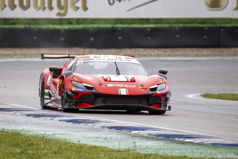 GT Open, Free Practice at the Hockenheimring Germany***Carl Bennett / Tommaso Mosca