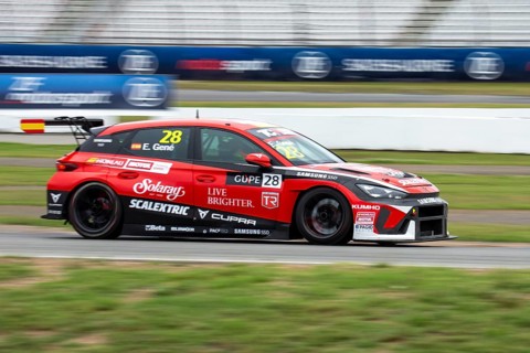 TCR Europe, Free Practice at the Hockenheimring Germany***Eric Gene Spain