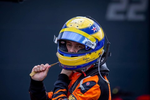 TCR Europe, Free Practice at the Hockenheimring Germany***Viktor Andersson Sweden