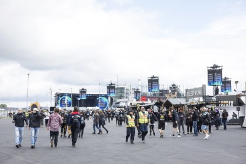 Infield at the Rock am Ring Festival on Friday, Nürburgring race track race track, 06.06.2025