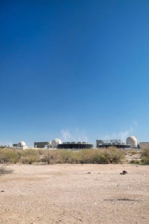 Tonopah, Arizona - The Palo Verde Nuclear Power Plant. It is one of the largest nuclear plants in