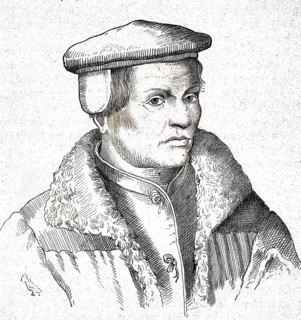 Thomas Müntzer (geboren um 1489, gestorben 27. Mai 1525) war ein Theologe, Reformator und