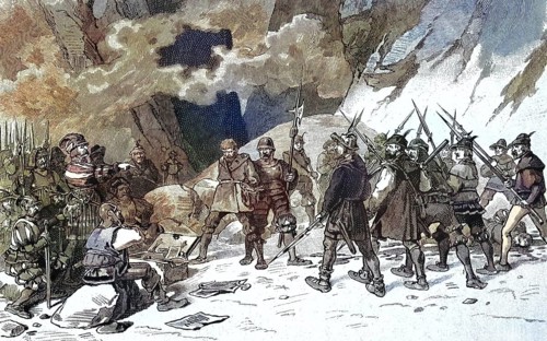 German Peasants' War, 1524-1526, execution of Setzenwei, Christoph Ganner-Setzenwein, Tiroler