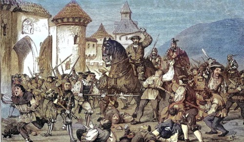German Peasants' War, 1524-1526, The Carnage of Pedersheim/German Peasants' War, The Slaughter at
