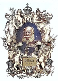William I (born 22 March 1797 as William Frederick Louis of Prussia, died 9 March 1888) from the