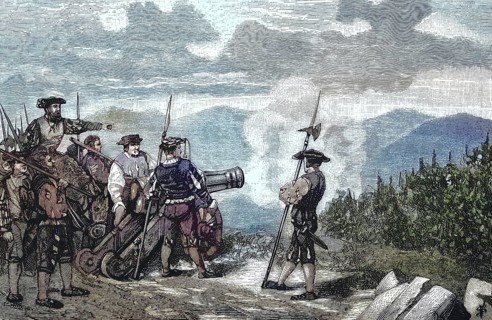 German Peasants' War, 1524-1526, Battle of Rosenburg/German Peasants' War, Battle at Rosenburg,
