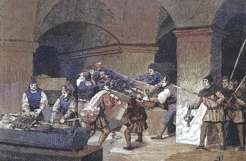 German Peasants' War, 1524-1526, Plundering of St. Blasien/German Peasants' War, sack of St.