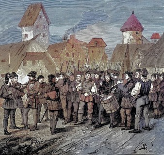German Peasants' War, 1524-1526, Jäcklein Rohrbach in Flein. Jakob Rohrbach (died May 20 or 21,