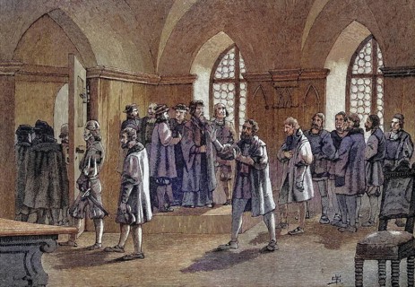 German Peasants' War, 1524-1526, formation of the municipal committee in Rotenburg/German Peasants'