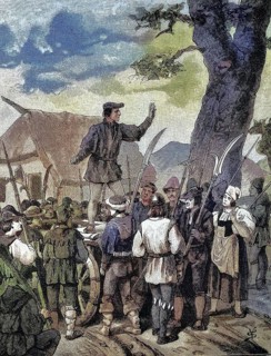 German Peasants' War, 1524-1526, Lochmeier preaches to 7000 men/German Peasants' War, Lochmeier