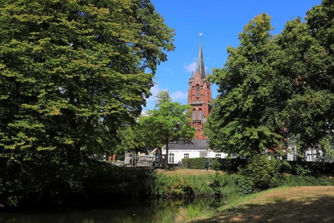 St. Peter Catholic Church in Oldenburg, Lower Saxony, Germany