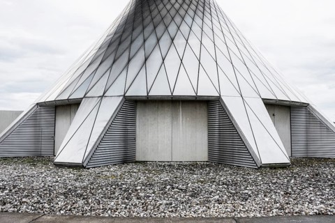 Radarstation, antennas der earth station Raisting, Upper Bavaria, Bavaria, Germany