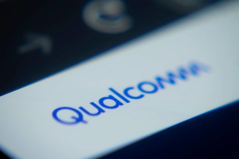 Dhaka, Bangladesh- 02 Dec 2025: A Close-up of a laptop screen is displaying the Qualcomm web