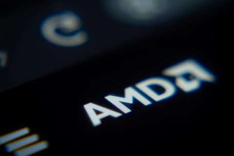 Dhaka, Bangladesh- 02 Dec 2025: A Close-up of a laptop screen is displaying the AMD web interface