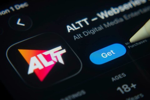 Dhaka, Bangladesh- 01 Dec 2025: A close-up of the ALTT app icon in the App Store on an iPad screen