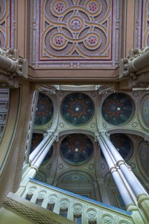 Staircase of the National Yuri Fedkovych University, founded in 1875, Czernowicz, Ukraine
