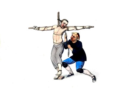 Jurisprudence, torture and punishment in medieval China, death penalty by hanging, form of
