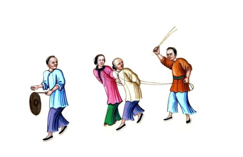 Jurisprudence, torture and punishment in medieval China, punishment of a criminal through public