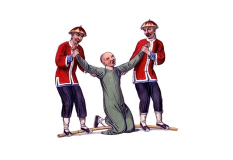 Jurisprudence, torture and punishment in medieval China, form of corporal punishment used in the