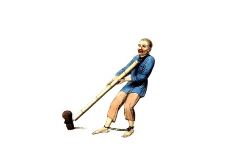 Jurisdiction, torture and punishment in medieval China, punishment with bamboo cane. A piece of
