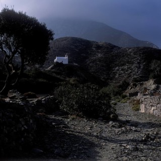 Surrounding area of the mountain village Olympos on the island of Karpathos, Dodecanese, Aegean
