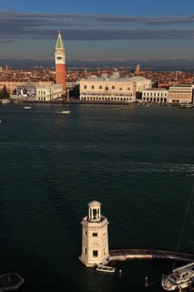 View of San Marco from Campanile San Gorgio di Maggiore, Venice, Veneto, Italy