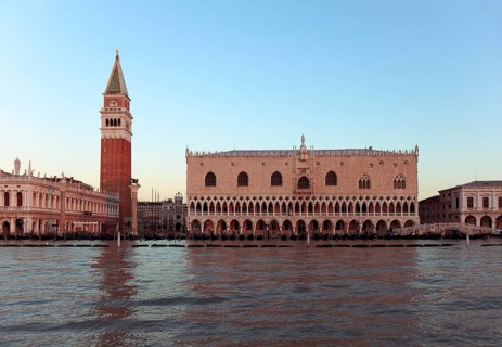 Campanile di San Marco, Doge's Palace and Piazzetta, Venice, Veneto, Italy