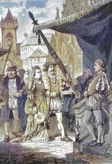 German Peasants' War, 1524-1526, bourgeois and knightly costumes at this time/German Peasants' War,