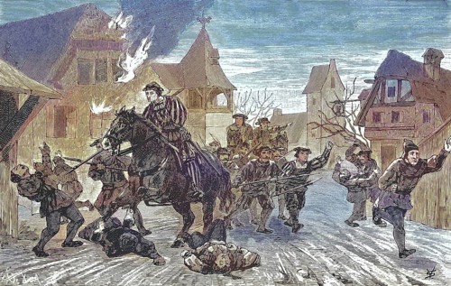 German Peasants' War, 1524-1526, Die Bauern überfallen Kempten/German Peasants' War, The Peasants