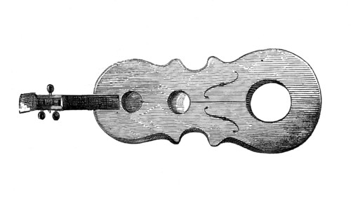 Instrument of torture: The fiddle - The prisoner had to stick a leg through the holes, his arm was