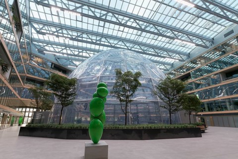 EUREF dome, Jauch-Kuppel, event location EUREF-Campus Düsseldorf, European Energy Forum for Climate