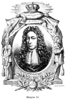 Prince William III of Orange (1650-1702) Governor of Holland, Glorious Revolution in England,