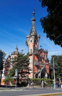 Church or Iglesia Yurrita or Iglesia Nuestra Señora de las Angustias, Zone 4, Guatemala City,