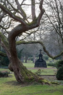 Gartendenkmal Düsseldorfer Nordfriedhof, park-like complex, Düsseldorf, North Rhine-Westphalia,