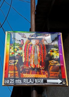 Guide to the ancestral god Rilaj Mam or Maximón in Santiago de Atitlán, Sololá Department,