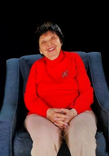 Hologram Theater Holo-Voices, communication with the eyewitness hologram by Inge Auerbacher,