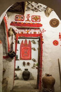 Ghadamis, Libya, North Africa. A traditional house in Ghadamis old town built traditionally to keep