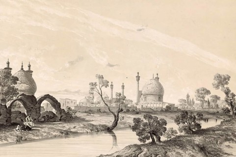 The Mosquée du Chah is the famous Imam Mosque, Masjed-e Imam, formerly Shah Mosque on Naqsh-e-Jahan