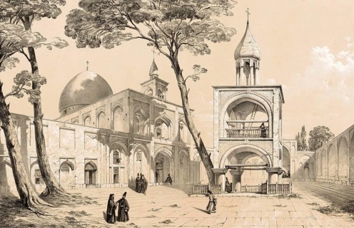 Vank Cathedral, the most important place of worship in the Armenian neighbourhood of New Julfa in