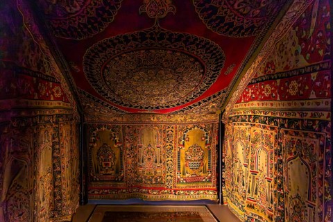 Ottoman grand tent, 17th century, artistic crafts, Czartoryski Museum, 1796, oldest museum in