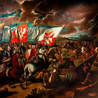 Battle of Kalisch 1706 during the Great Northern War under Stanislaus I. Leszczynski, 18th century,