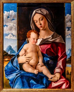 Madonna and Child Giving Her Blessing, Giovanni Bellini, Venice around 1480, Czartoryski Museum,