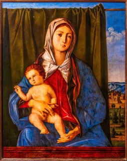 Madonna and Child, Vicenzo di Biagio Catena, Venice around 1510, Czartoryski Museum, 1796, oldest