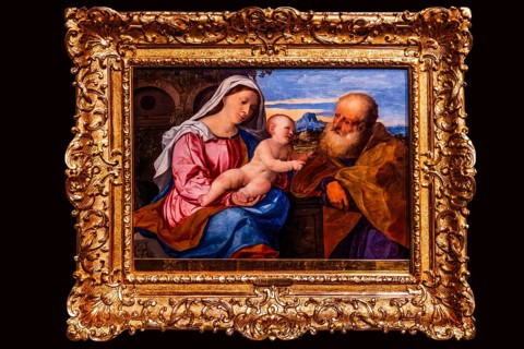 Holy Family, Jacopo Palma il Vecchio, Venice around 1514, Czartoryski Museum, 1796, oldest museum