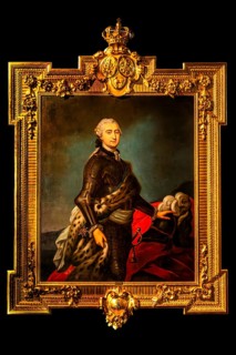 Portrait of Stanislaw August Poniatowski, King of Poland, Ubaldo Buonvicino, 18th century,