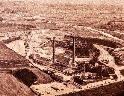 Liban lime kilns and quarries in Podgorze, labor camp during World War II and film set for
