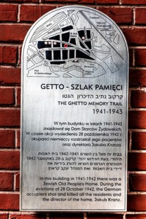 Heroes of the Ghetto Square, place of execution and place of resettlement operations following the