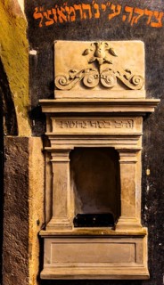 Sacrificial stock, Remuh Synagogue, 1553, one of two synagogues still in use today, Kazimierz