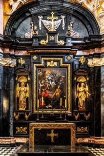 Altar in the Vasa Chapel, one of the 19 chapels, Wawel Cathedral, Coronation and Burial Church of