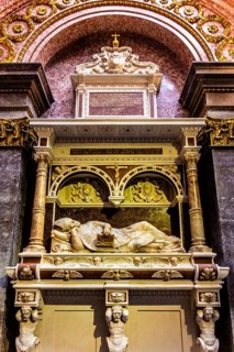 Tomb of Filip Padniewski in the Potocki Chapel, by Jan Michalowicz in High Renaissance style, 1575,